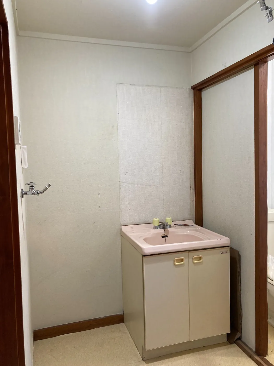 洗面台リフォーム 施工前